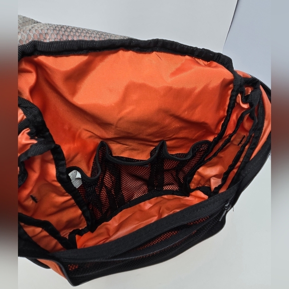 L.L.BEAN TRAVEL LOT 2 TOILETRY KITS BLACK POUCH CASE ORANGE HANGING BAG UNISEX - Picture 13 of 16